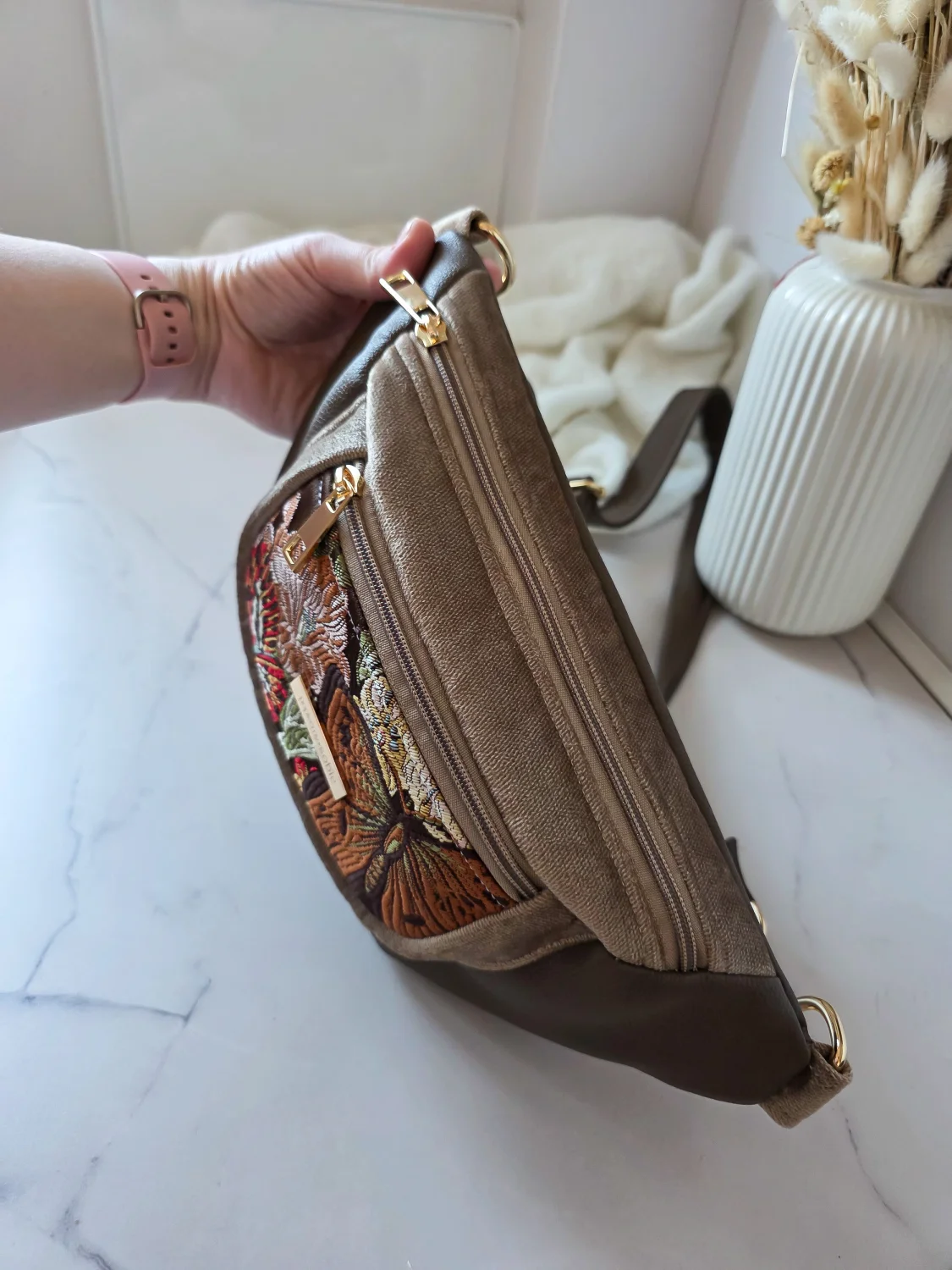 Nerka Pola Żakardowy Motylek